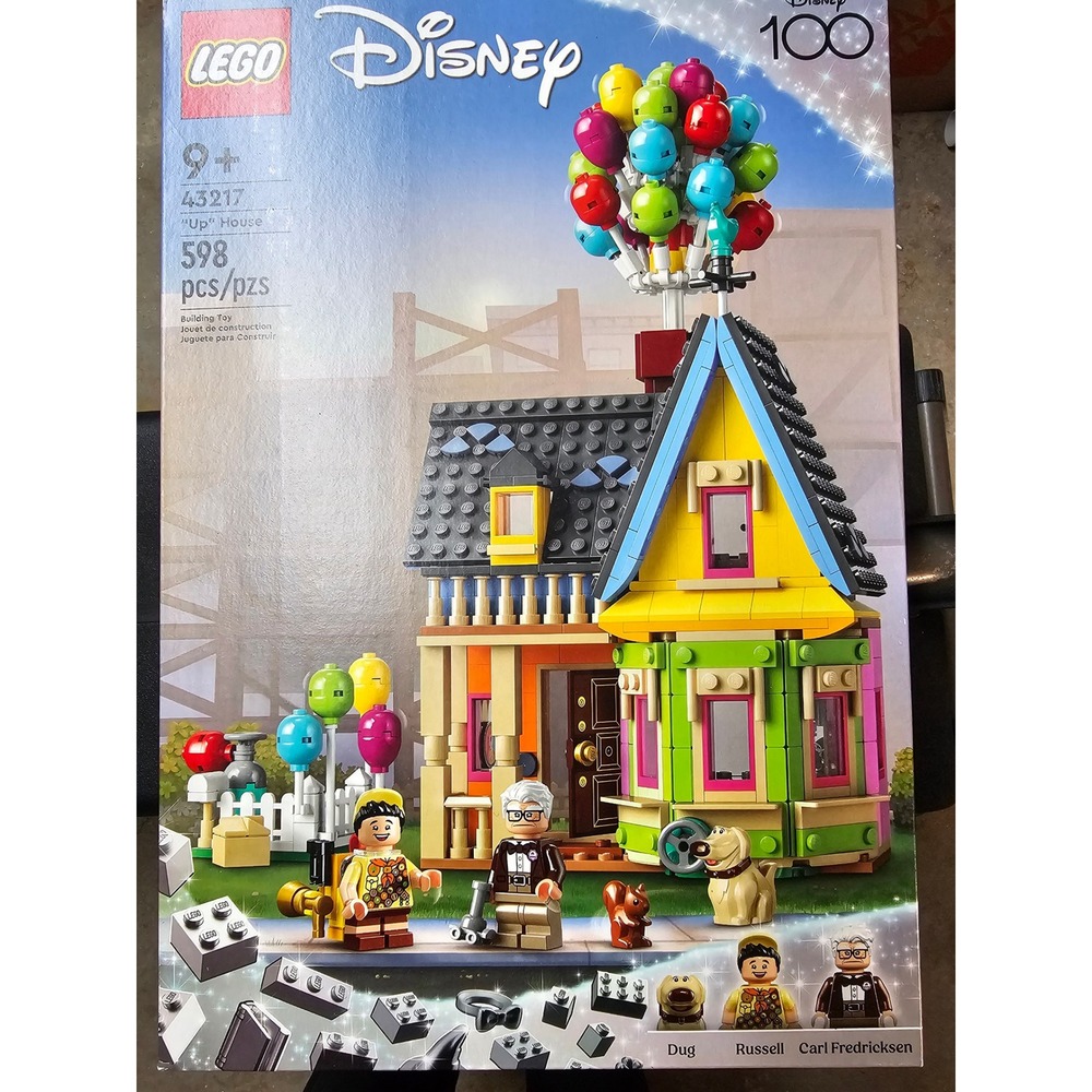 LEGO Disney 100 Up House 43217 Building Toy Set Carl Russell Dug 598 Pcs NEW